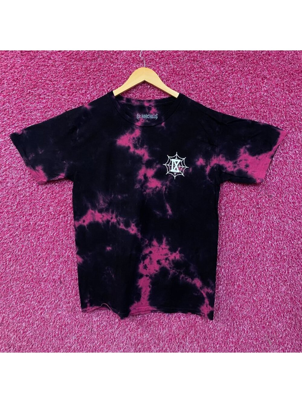 Ice Nine Kills "Welcome to Horrorwood" Tie Dye Metalcore T-Shirt Large